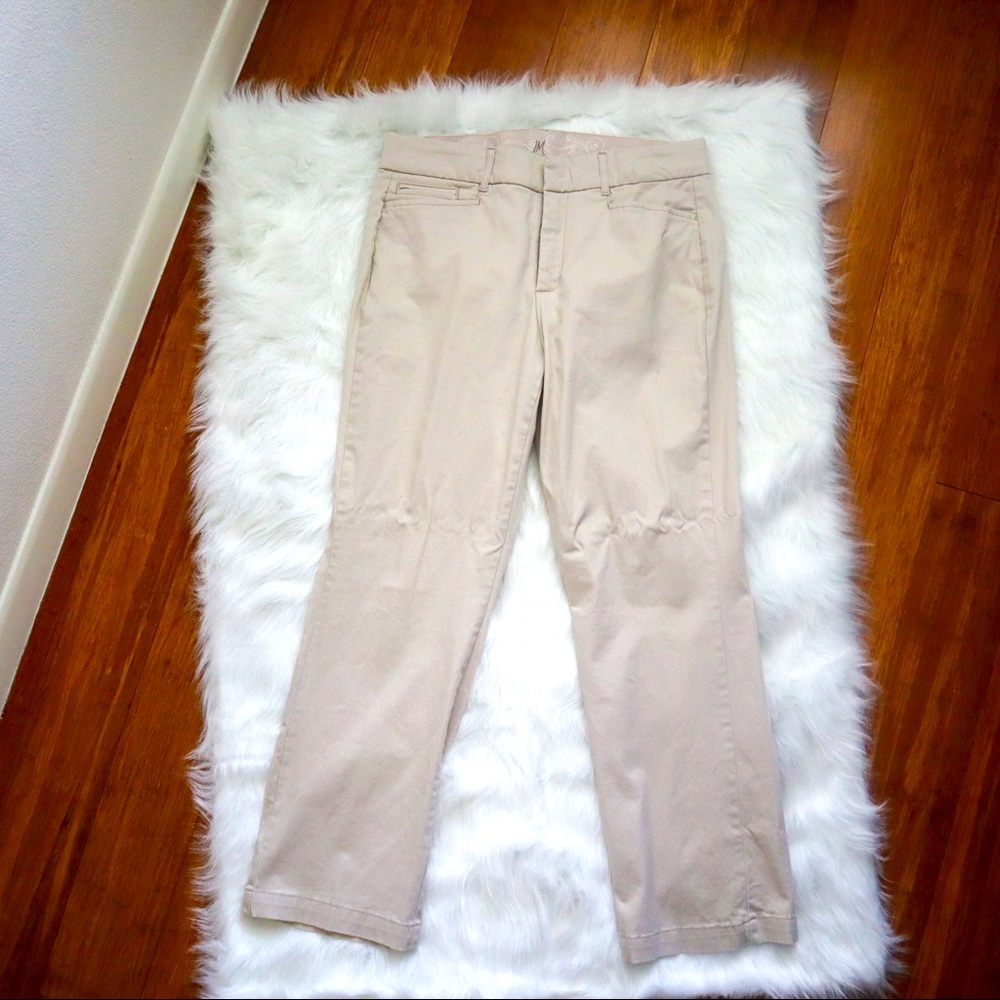 JM collection khaki pants size 10